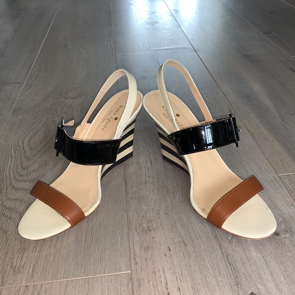Kate Spade Colour Block Sandal Size 7 - Picture 3 of 10